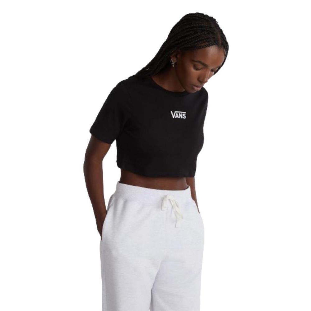 Vans Flaying V Crew Ceop ii VN000GFFBLK Siyah Tişört