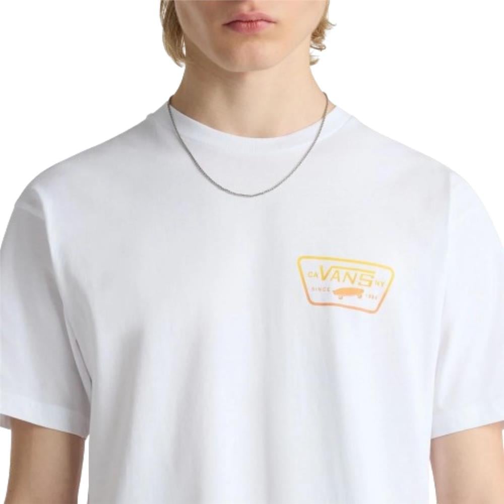Vans Full Patch Back Ss Tee VN0000F8D1D1 Beyaz Tişört