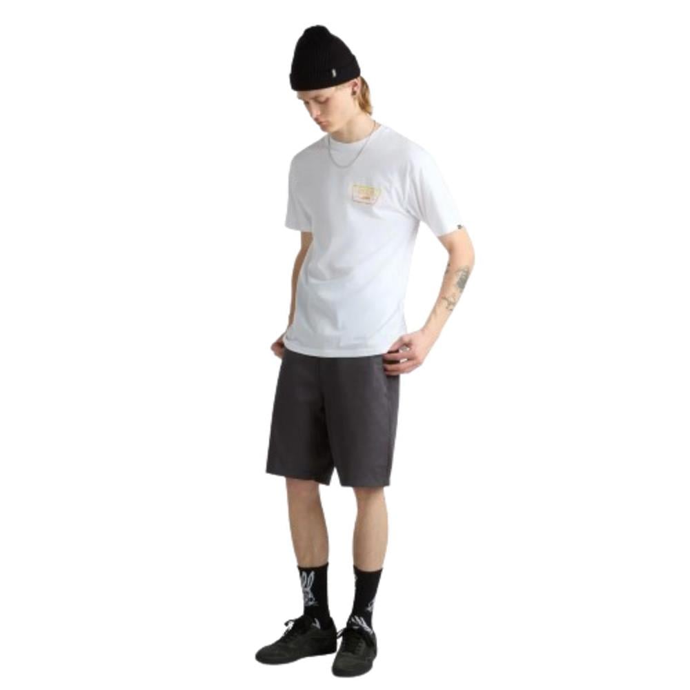 Vans Full Patch Back Ss Tee VN0000F8D1D1 Beyaz Tişört