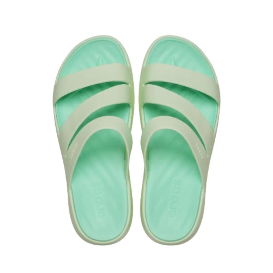 Crocs Getaway Strappy 209587-3YH Yeşil Terlik