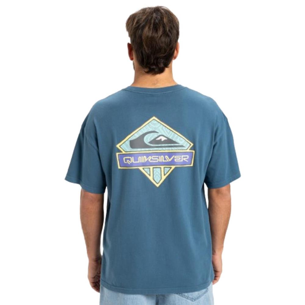 Quiksilver Gh Qs Crystal Jet Ss EQYZT08023-18326 Mavi Tişört