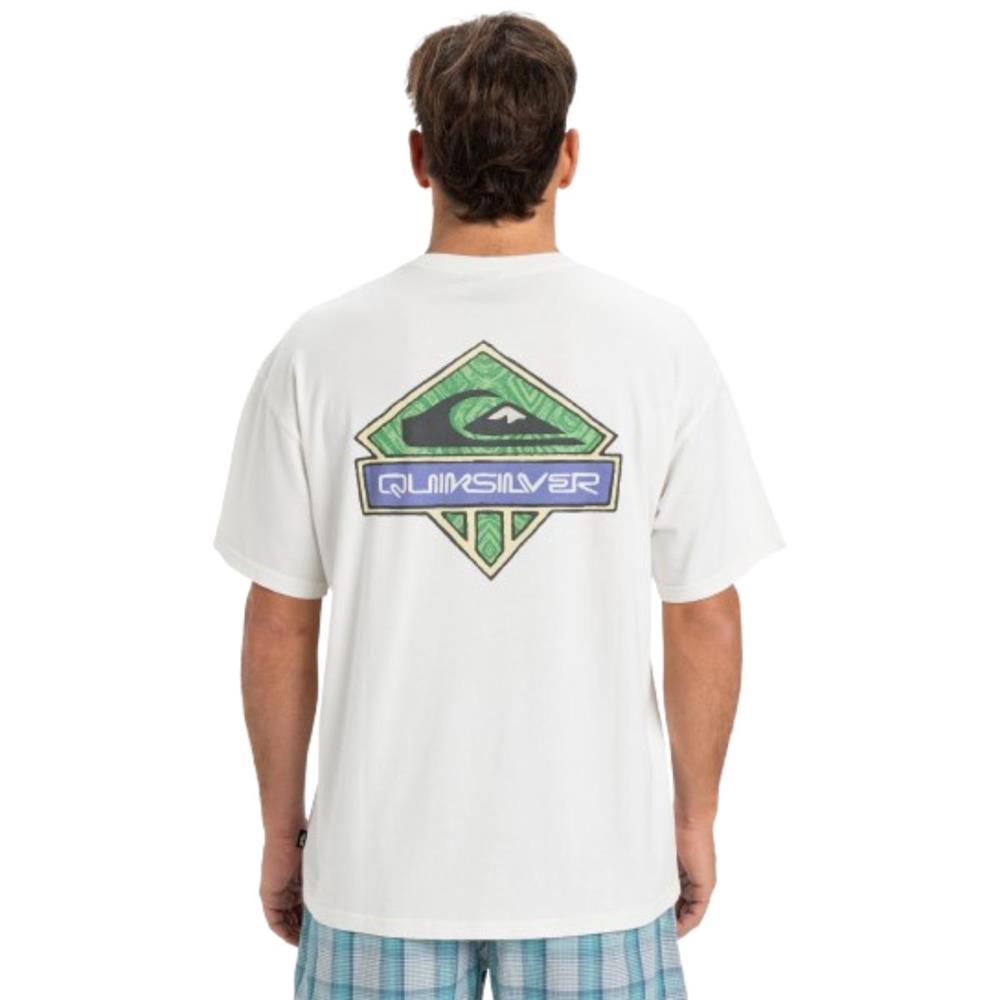 Quiksilver Gh Qs Crystal Jet Ss EQYZT08023-WBK0 Beyaz Tişört