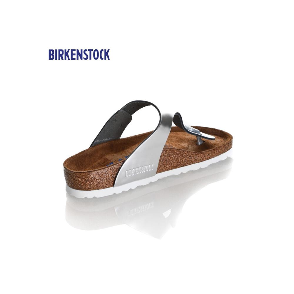 Birkenstock Gizeh SFB NL Metallic 1003674 Gri Terlik