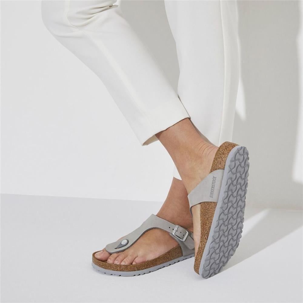 Birkenstock Gizeh SFB NU 1024127 Gri Terlik