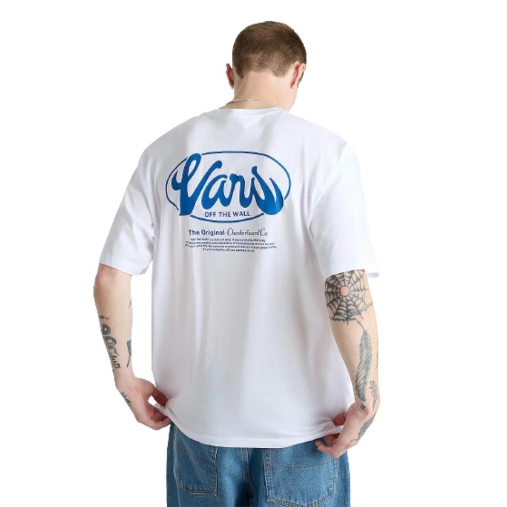 Vans Global Line Ss VN000HFYWHT1 Beyaz Tişört