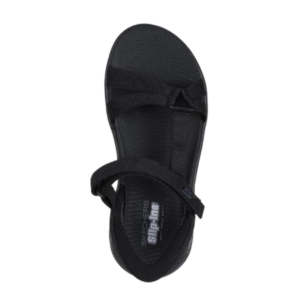Skechers Go Walk Flex Sandal - illuminate 141481-BBK Siyah Terlik