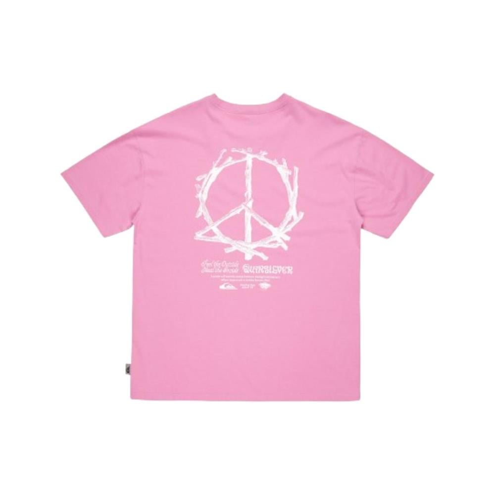 Quiksilver Hw Tree Connection Ss EQYZT08034-PMP0 Mor Tişört
