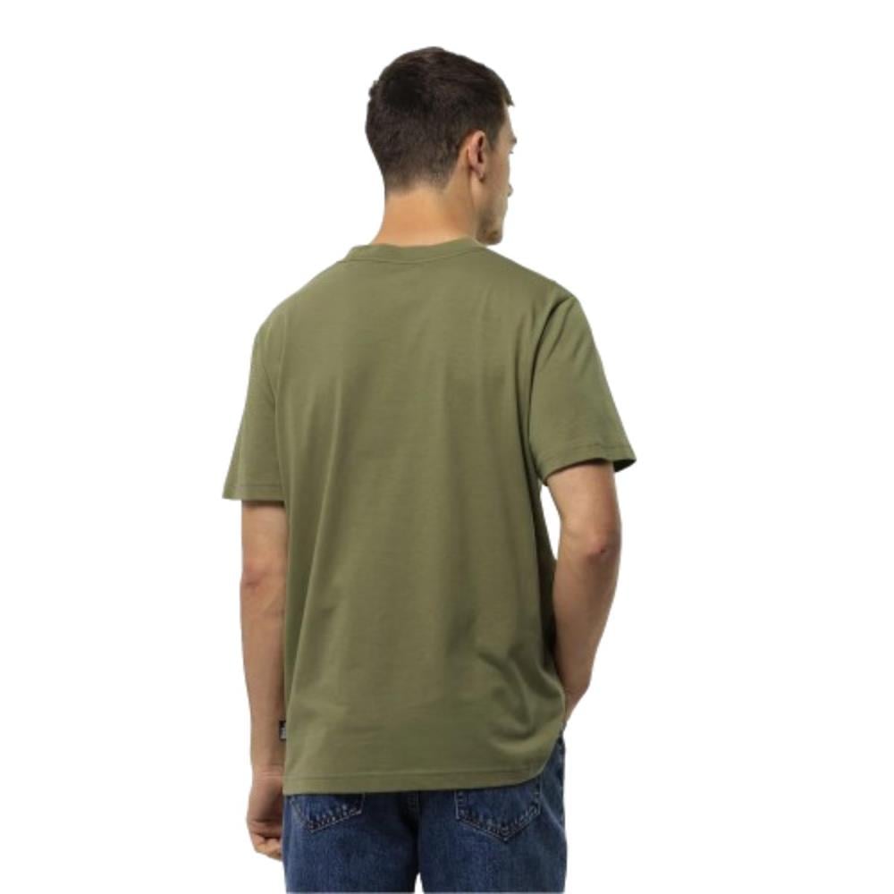 Jack Wolfskin Jack Tent T M 1809791TR-4511 Yeşil Tişört