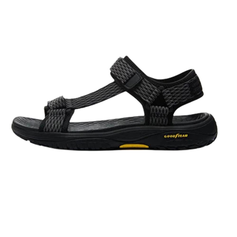 Skechers Lomell - Rip Tide 204351-BKGY Siyah Sandalet