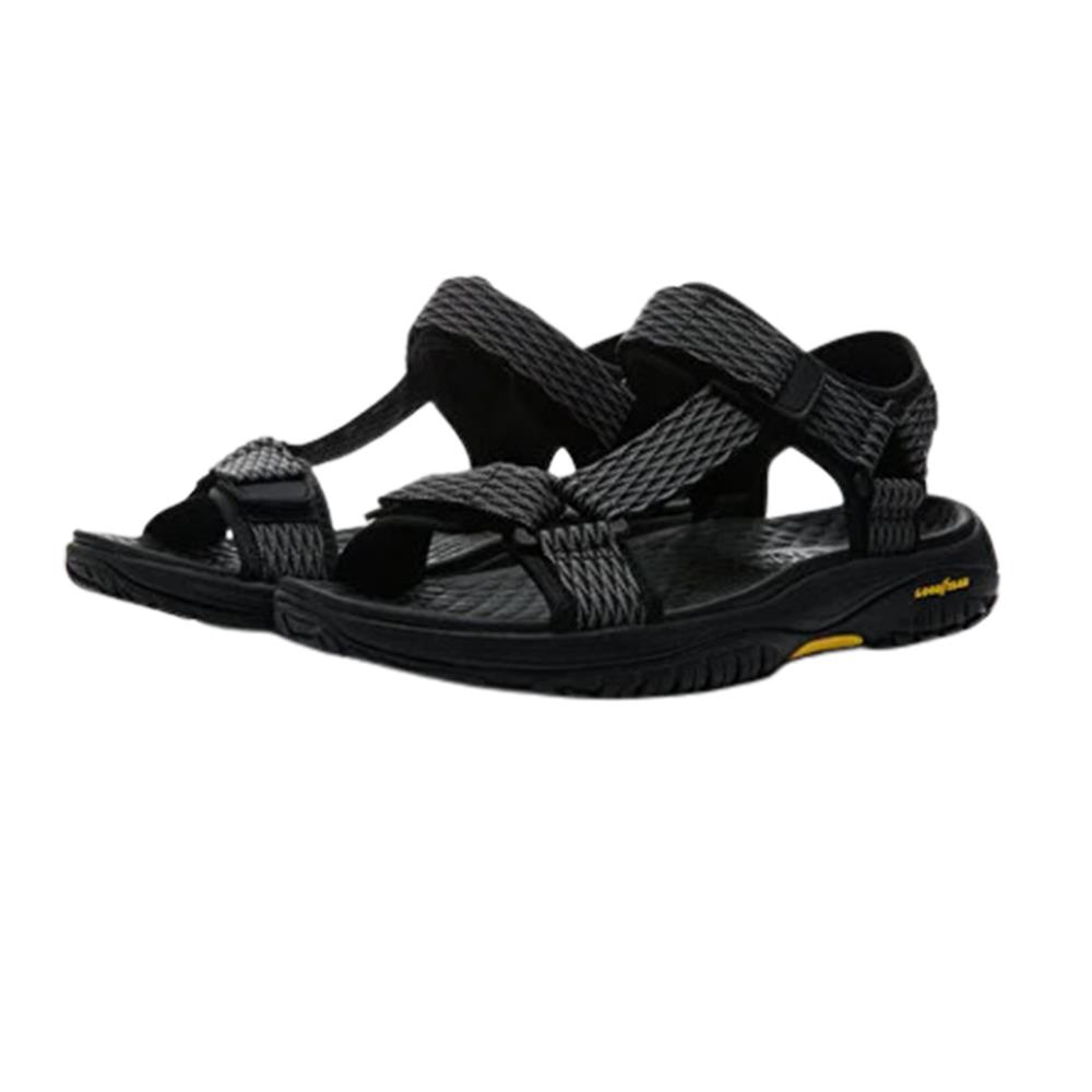 Skechers Lomell - Rip Tide 204351-BKGY Siyah Sandalet