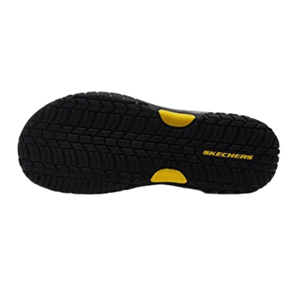 Skechers Lomell - Rip Tide 204351-BKGY Siyah Sandalet