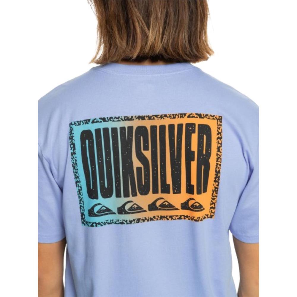 Quiksilver Long Fade Ss EQYZT07670-34051 Mavi Tişört