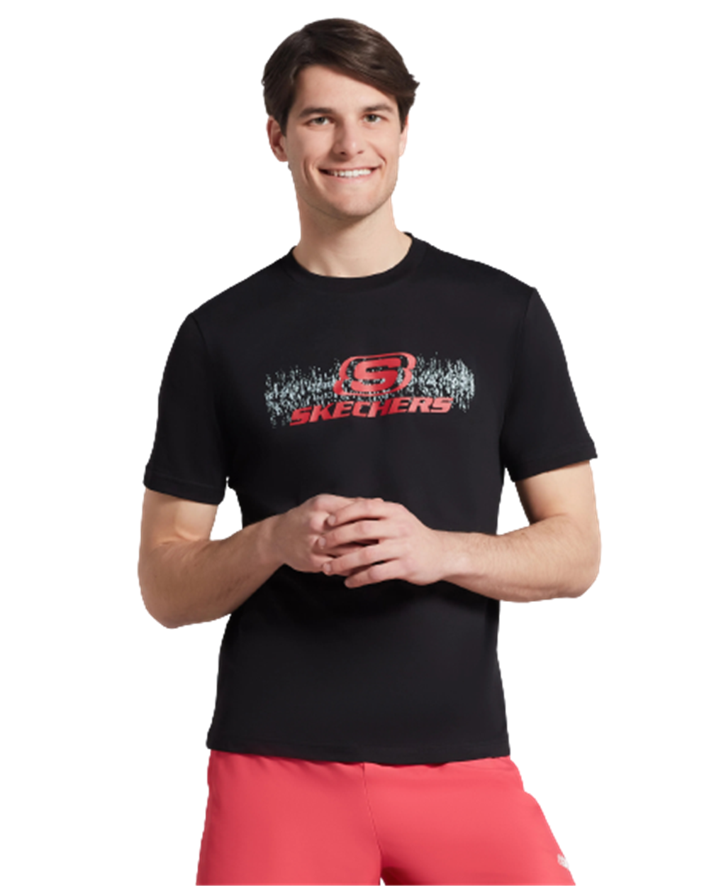 Skechers M Big Logo T-Shirt S222262-001 Siyah Tişört