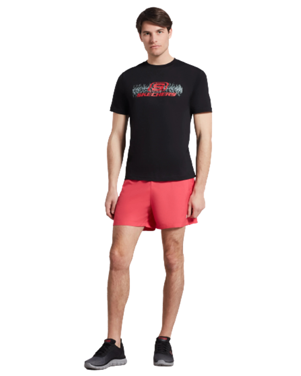 Skechers M Big Logo T-Shirt S222262-001 Siyah Tişört