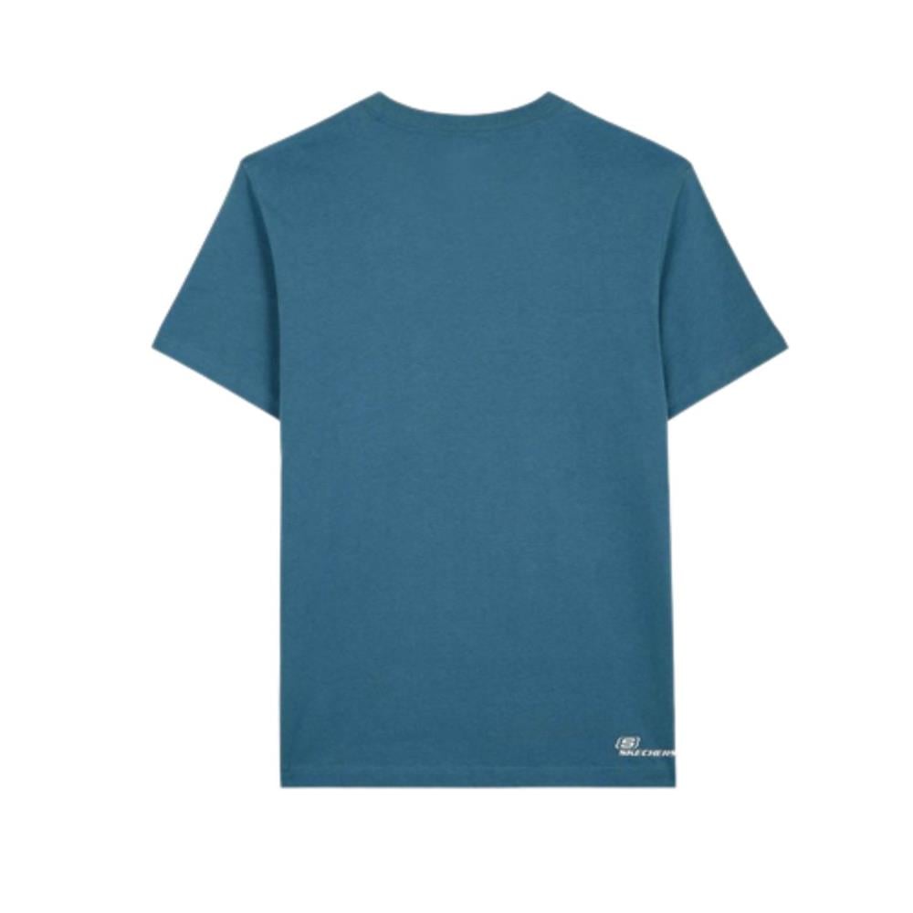 Skechers M Big Logo T-Shirt S222262-405 Mavi Tişört