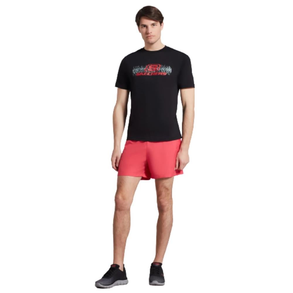 Skechers M Big Logo T-Shirt S222262-001 Siyah Tişört