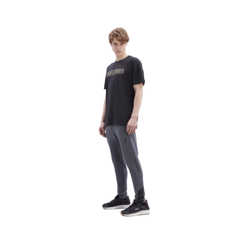 Skechers M Graphic Tee Big Logo S221135-001 Siyah Tişört