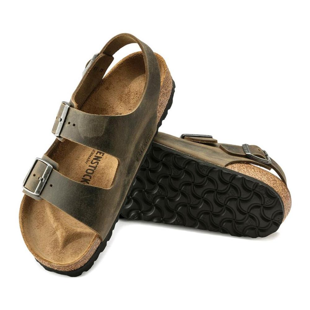 Birkenstock Milano Leoi 1019454 Haki Terlik