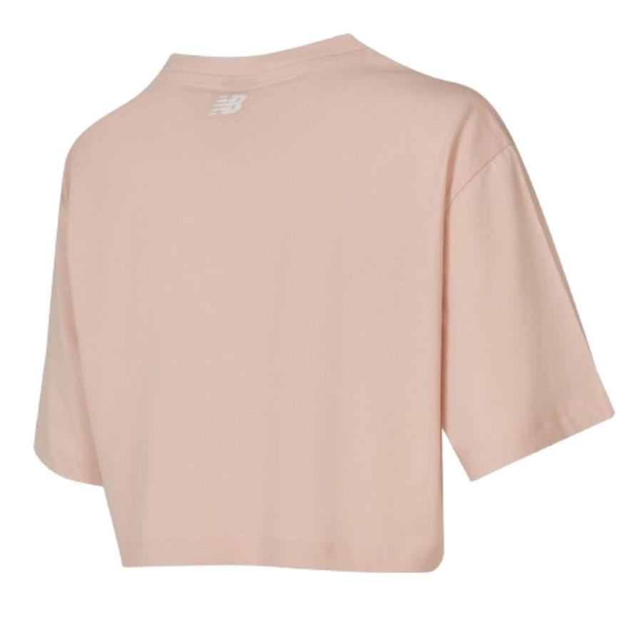 New Balance Nb Lifestyle Women Tshirt WNT3509-SOI Pembe Tişört