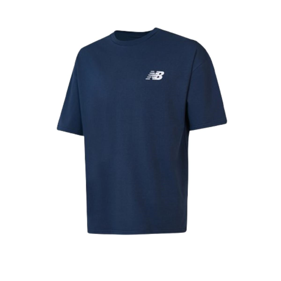 New Balance NB Lifestyle Men Tshirt MNT1537-AVI Lacivert Tişört