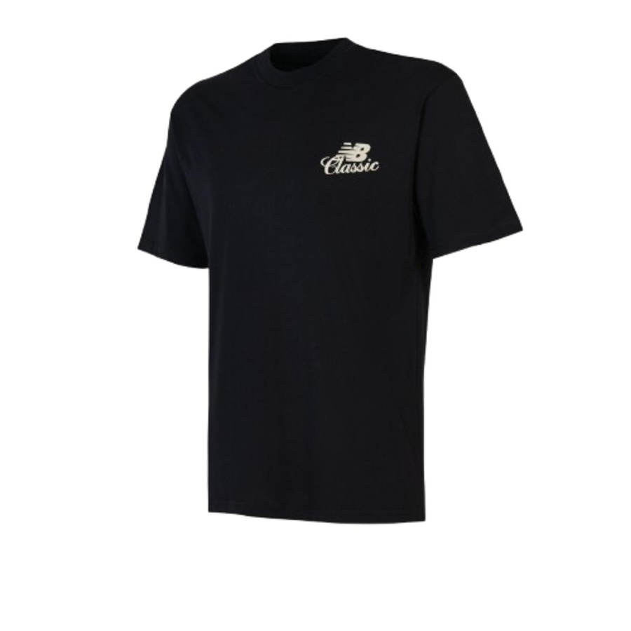 New Balance NB Lifestyle Men Tshirt MNT1643-BK Siyah Tişört