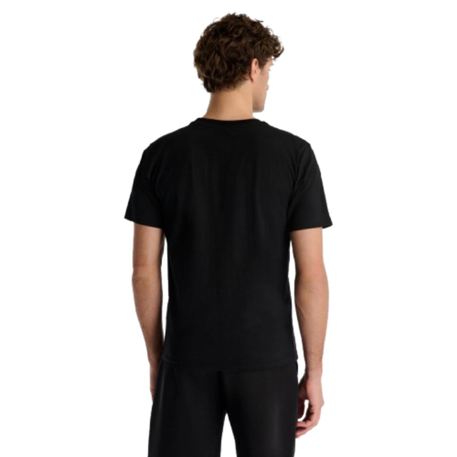 New Balance NB Lifestyle Men Tshirt MNT1537-BK Siyah Tişört