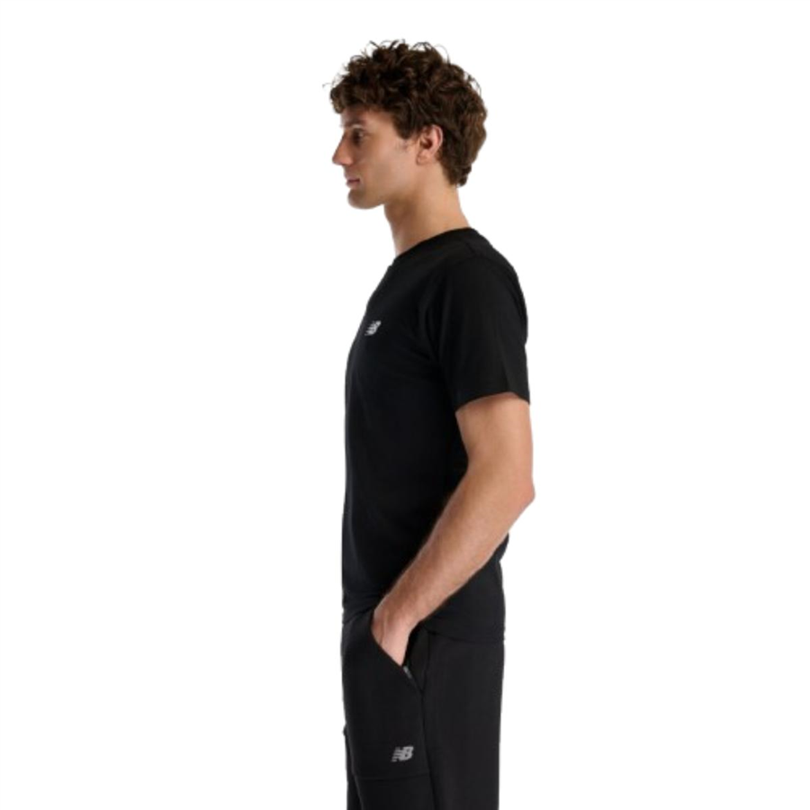 New Balance NB Lifestyle Men Tshirt MNT1537-BK Siyah Tişört
