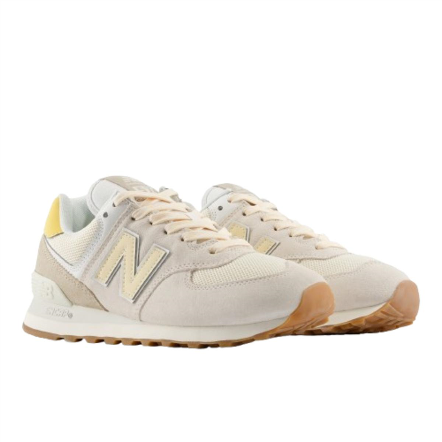 New Balance NB Lifestyle Women Shoes W574VA Beyaz Günlük Sneaker Ayakkabı
