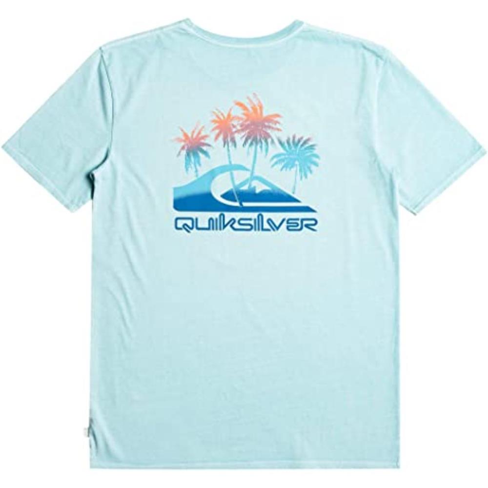 Quiksilver Pastimeparadise M Tees EQYZT07252-BGC0 Mavi Tişört