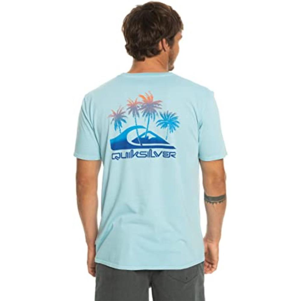 Quiksilver Pastimeparadise M Tees EQYZT07252-BGC0 Mavi Tişört