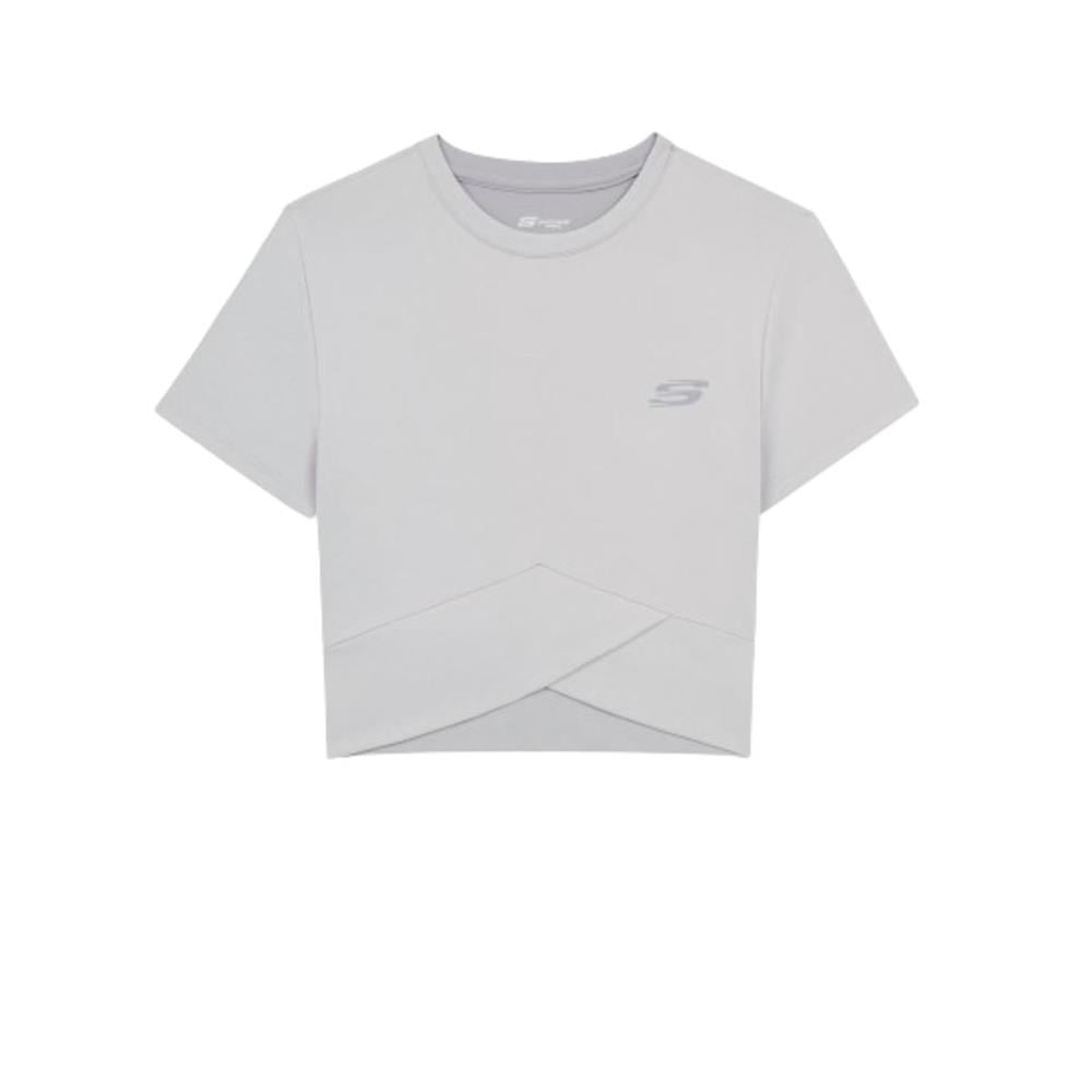 Skechers Performance Coll. W Short Sleeve  T-Shirt S241133-003 Gri Tişört