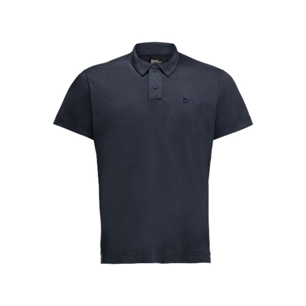 Jack Wolfskin Pikeh Polo M 1809731-1010 Mavi Tişört