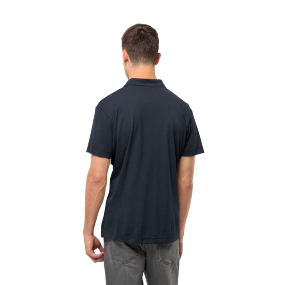 Jack Wolfskin Pikeh Polo M 1809731-1010 Mavi Tişört