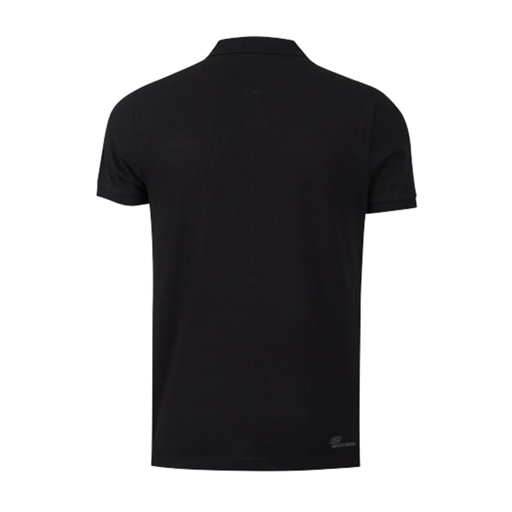Skechers Polo M Short Sleeve Polo S211800-001 Siyah Tişört
