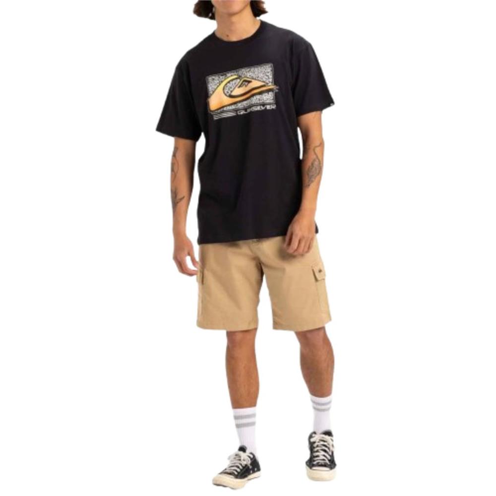 Quiksilver Retro Fade Ss EQYZT08058-KVJ0 Siyah Tişört