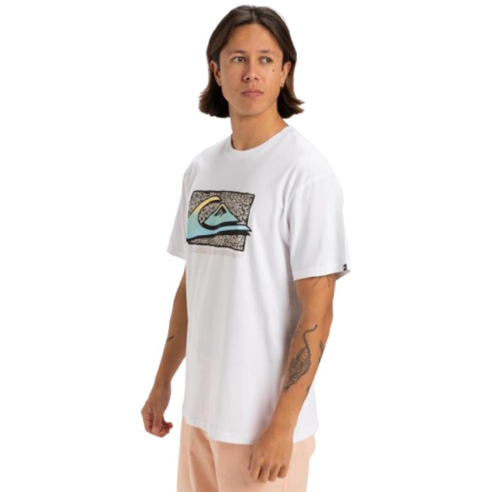 Quiksilver Retro Fade Ss EQYZT08058-908 Beyaz Tişört