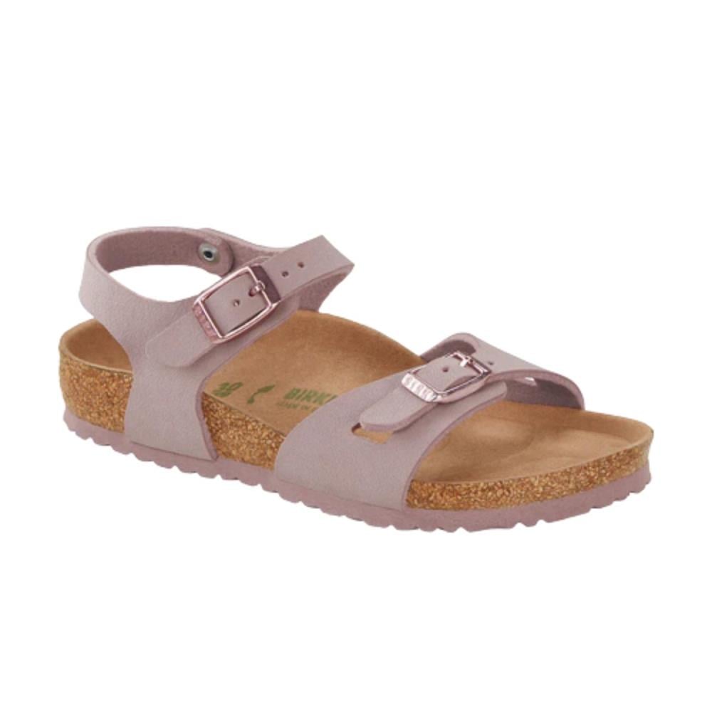 Birkenstock Rio Kids BF Earthy Vegan 1023433 Pembe Sandalet