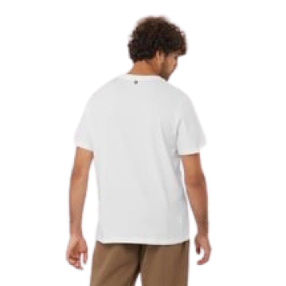 Salomon Sal Logo Perf Ss Tee M LC2245500 Beyaz Tişört