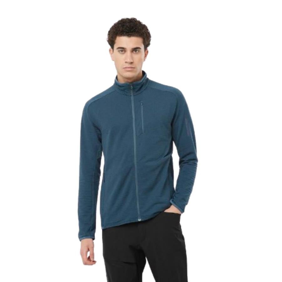 Salomon Essentıal Ltwarm Fz M LC2276200  Lacivert Ceket