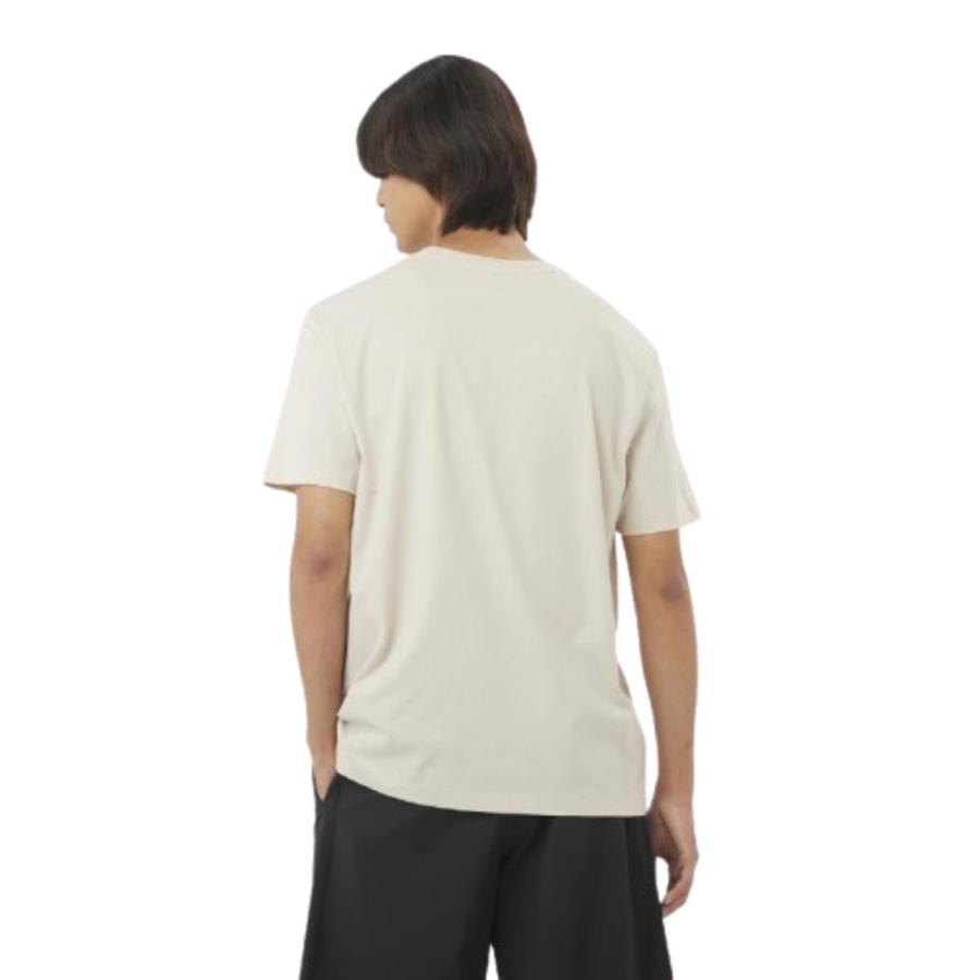 Salomon Salomon Logo Tee M LC2526300  Bej Tişört