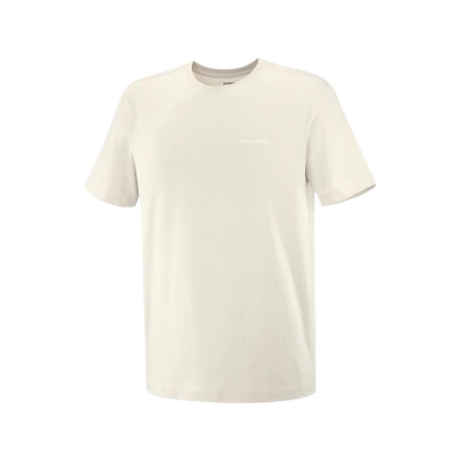 Salomon Salomon Logo Tee M LC2526300  Bej Tişört