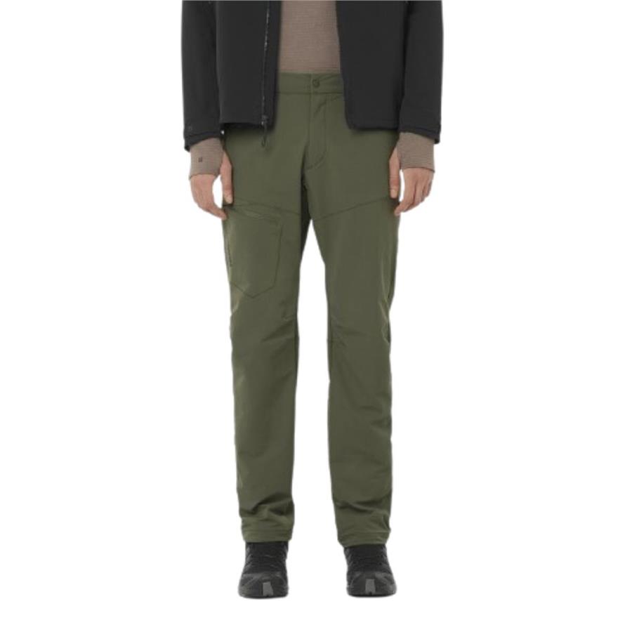 Salomon Wayfarer Warm Pants M LC2616200 Yeşil Eşofman Altı