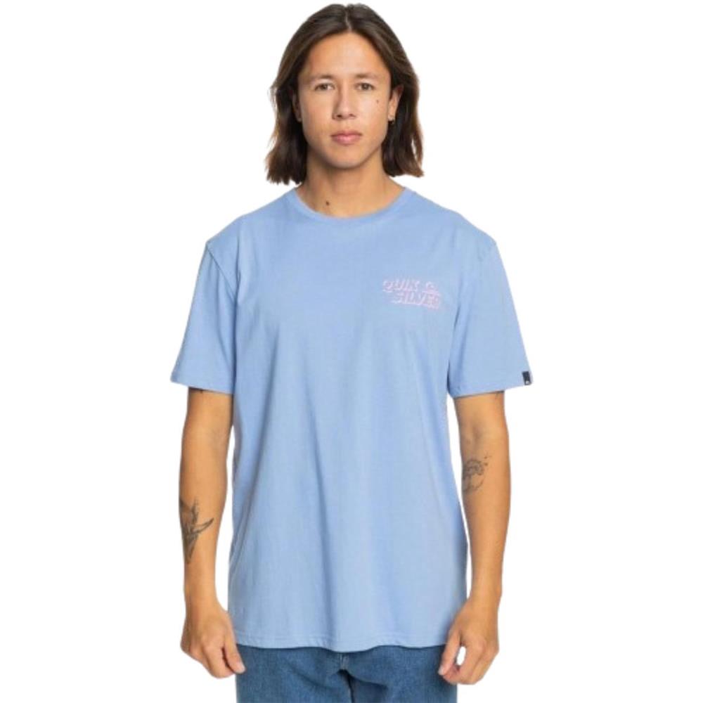 Quiksilver Shadow Knock EQYZT07665-34051 Mavi Tişört