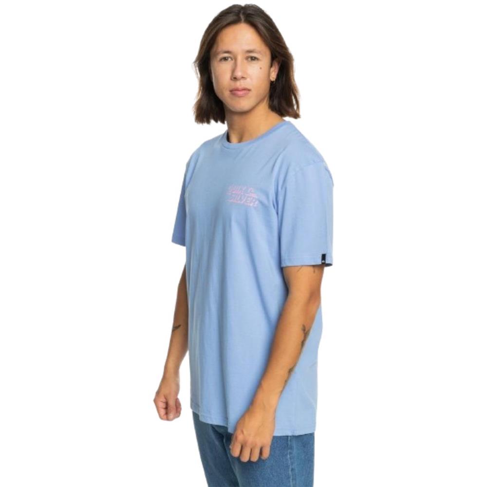 Quiksilver Shadow Knock EQYZT07665-34051 Mavi Tişört