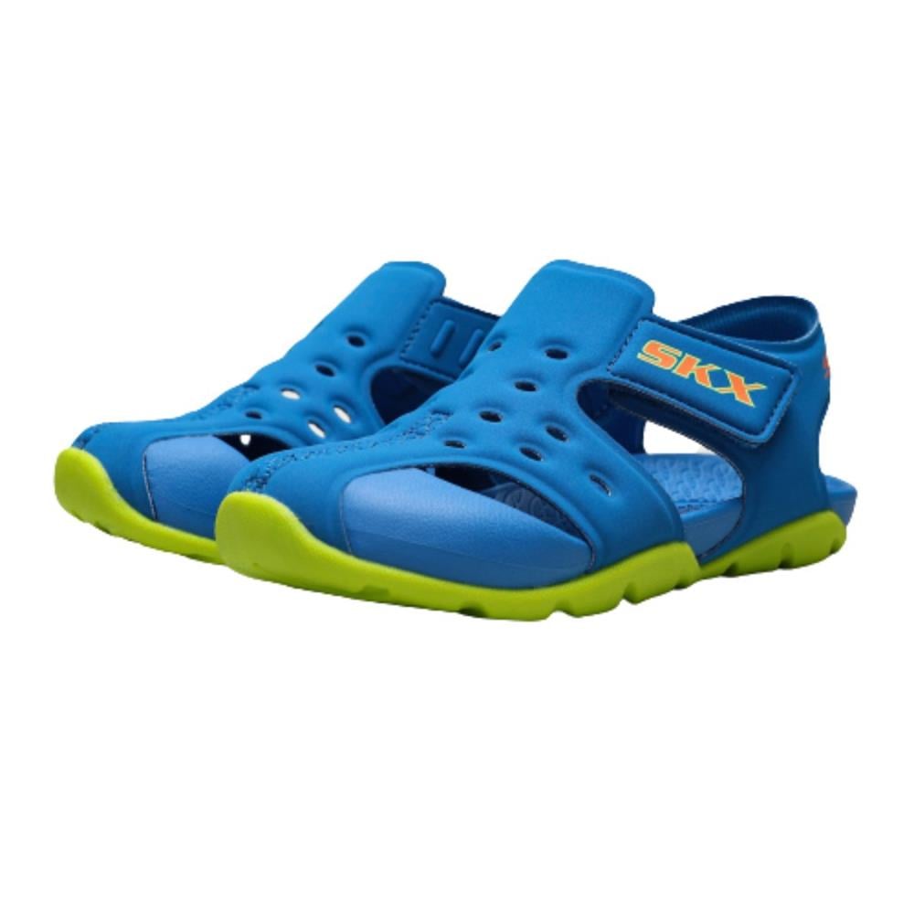 Skechers Side Wave 92330N-BLLM Mavi Sandalet