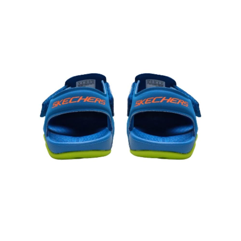Skechers Side Wave 92330N-BLLM Mavi Sandalet