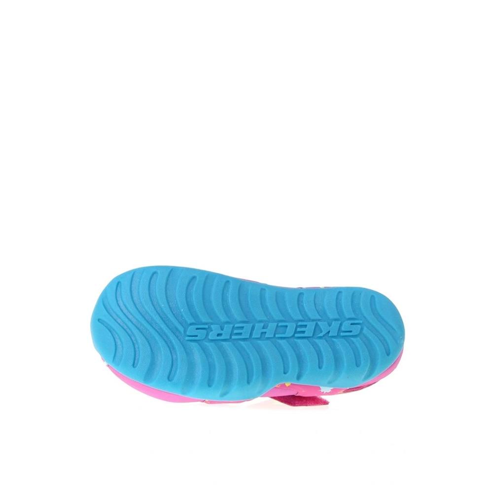 Skechers Side Wave - Lil Painter 86428L-HPTQ Pembe Sandalet
