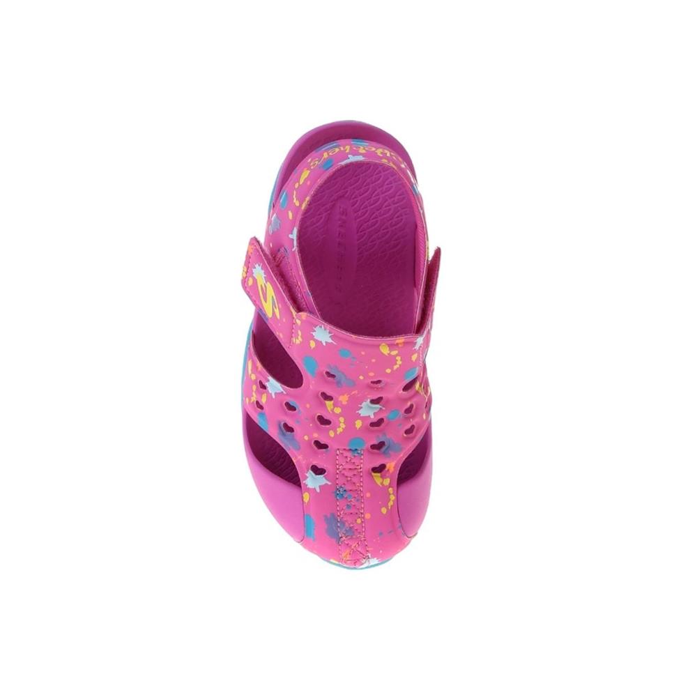 Skechers Side Wave - Lil Painter 86428L-HPTQ Pembe Sandalet