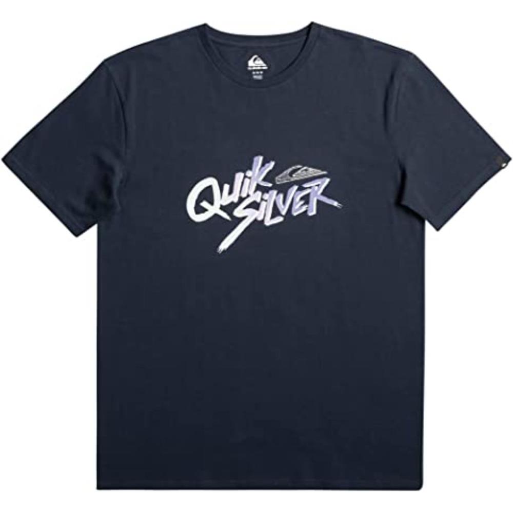 Quiksilver Signaturemove M Tees EQYZT07223-BYJ0 Lacivert Tişört