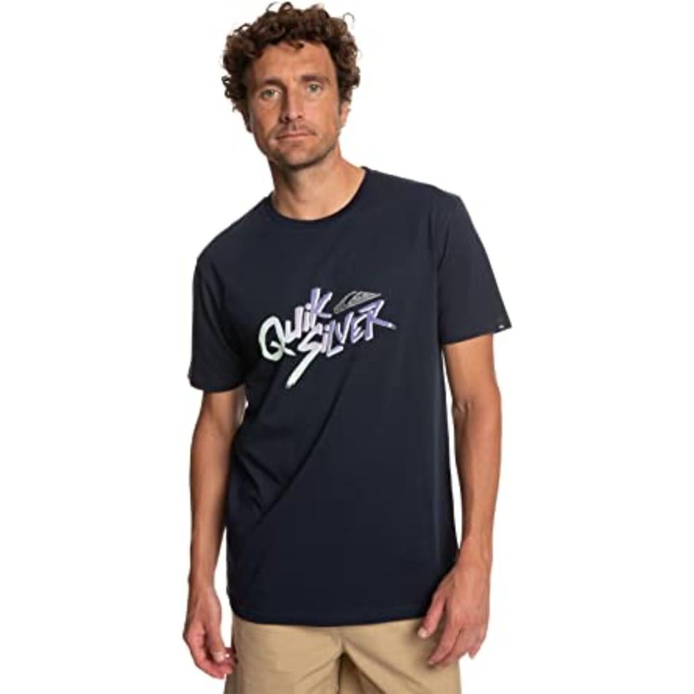 Quiksilver Signaturemove M Tees EQYZT07223-BYJ0 Lacivert Tişört
